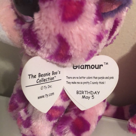 TY Beanie Boo Glamour & Matching Clip on! - Picture 2 of 3